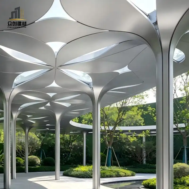 Custom Petal Shape Aluminum Ceiling